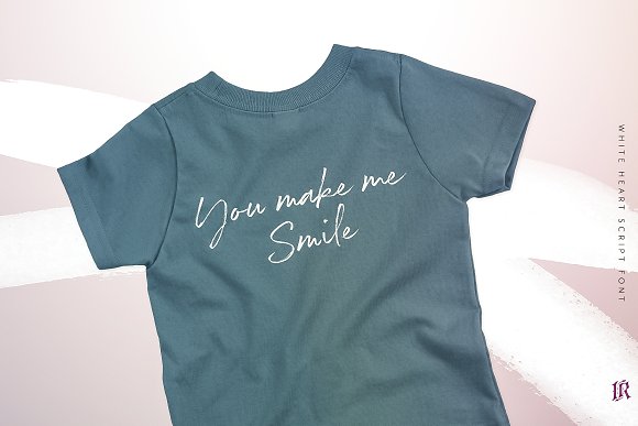 White Heart Font插图1