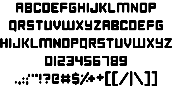 Happy Bomb font插图1