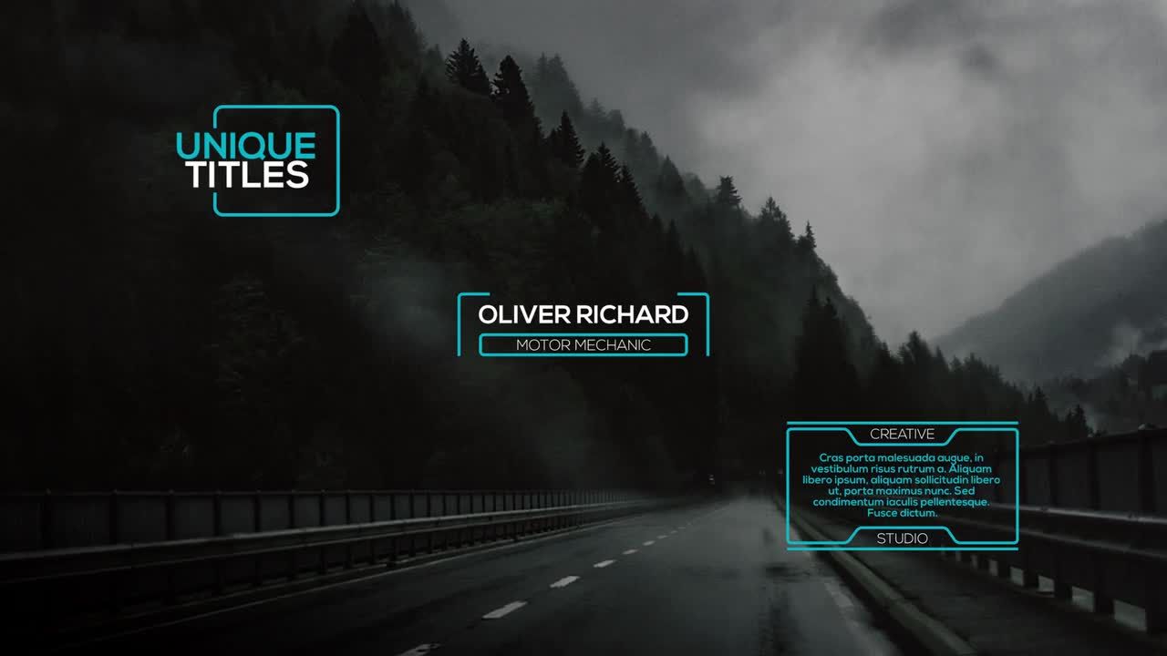 PR企业标题动画模板