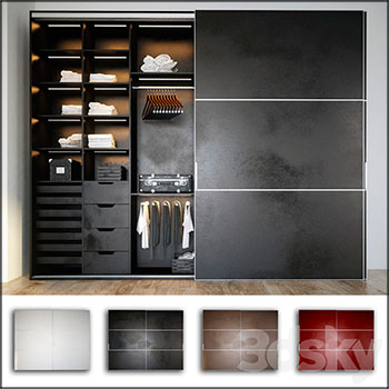 移门衣柜衣橱素材之家精选3D模型