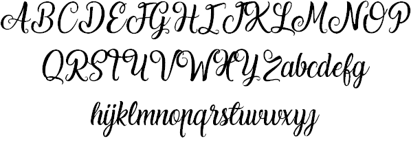 Laughing and Smiling font插图1