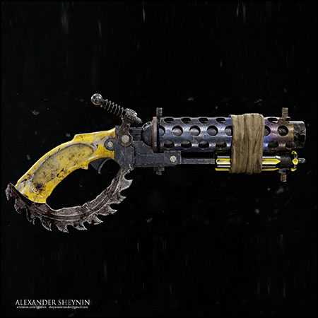 短锯式霰弹枪素材之家精选3D模型