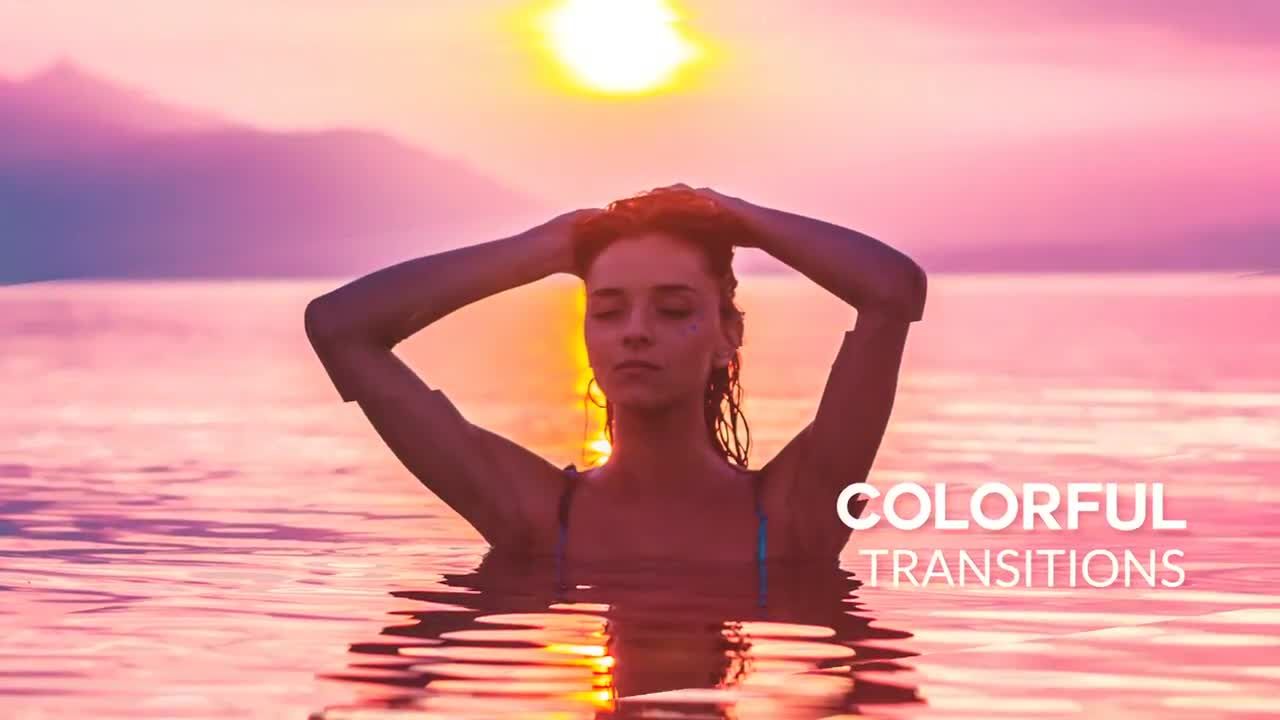 现代都市夏季开场白素材库推荐PR模板