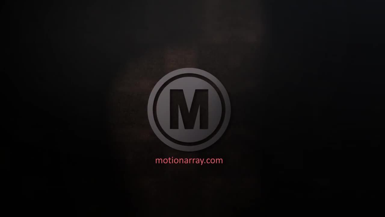 3D立方体粒子logo动画素材库精选AE模板