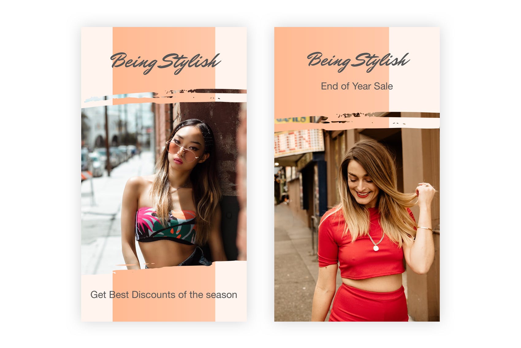 21款社交媒体广告Banner设计SKETCH模板素材库精选v1 21 Social Media Banners Kit (Vol. 1) for Sketch插图(7)