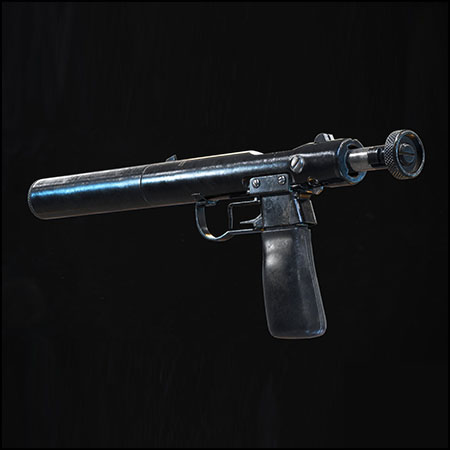 英国Welrod微声手枪素材之家精选3D模型