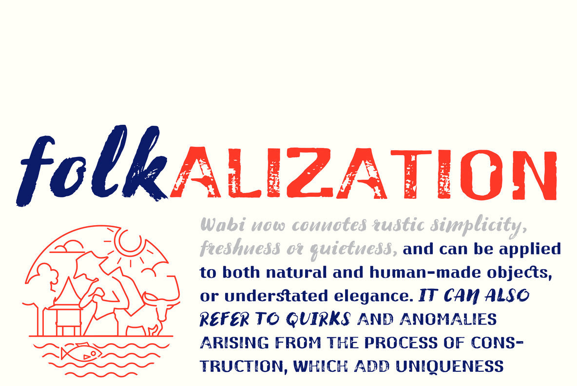 Wabi Sabi Font Family插图4