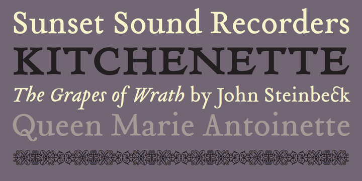 Tribute Font Family插图2