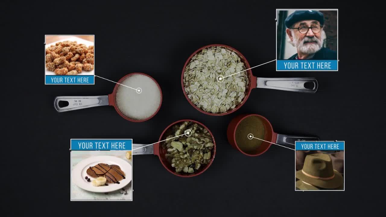 简洁文字图像素材库推荐PR模板