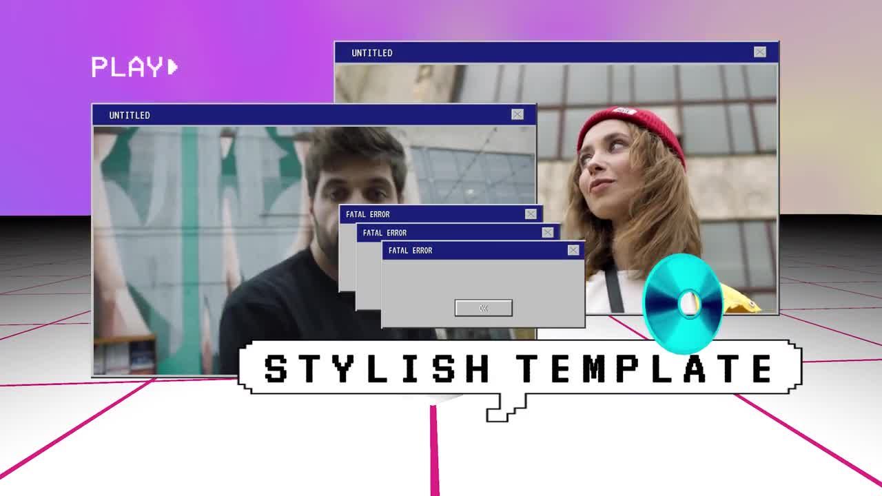 乐观活力的动态片头素材库精选AE模板