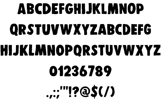 DK Display Patrol font插图1