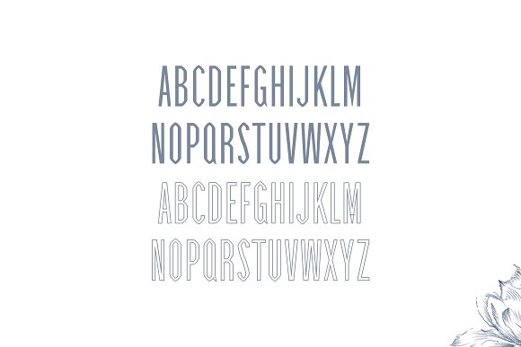 Cabales Duo 8 Font | Bonus Freebie插图2