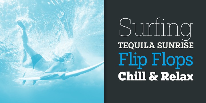 Paul Slab Font Family插图3