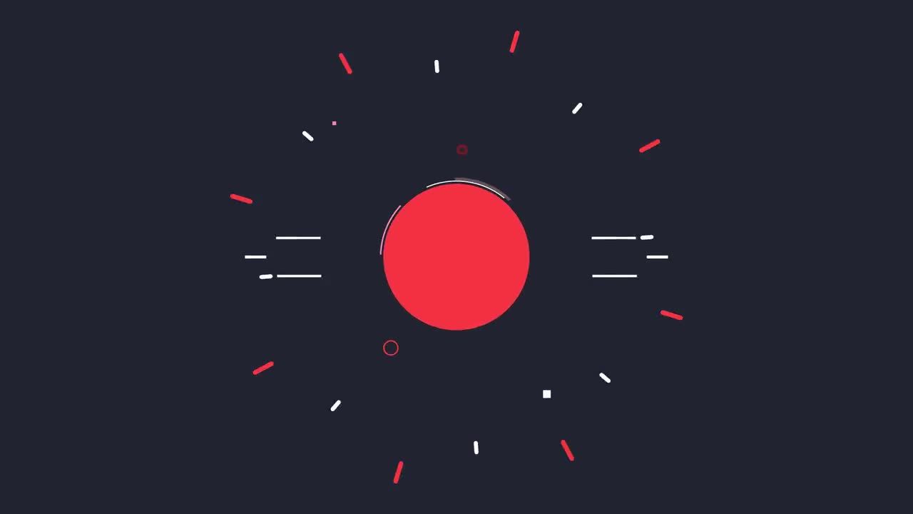 清新华丽创意的动画徽标素材库精选AE模板