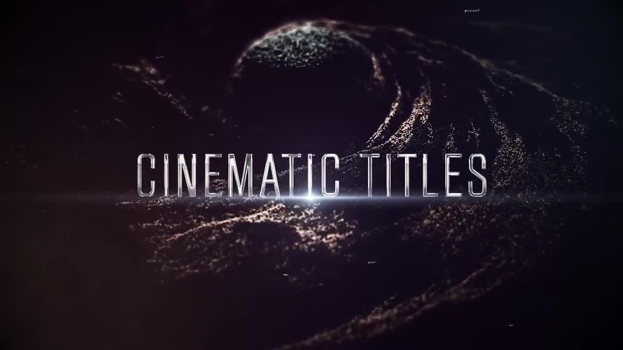 震撼史诗大片文字动画素材库精选AE模板