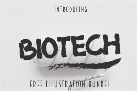 BIOTECH font素材之家精选英文字体