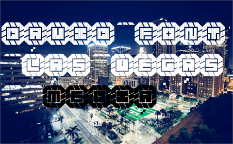 Cool Press font素材之家精选英文字体