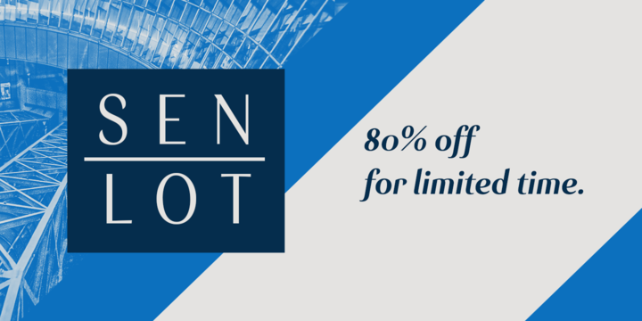 Senlot Font Family素材之家精选英文字体