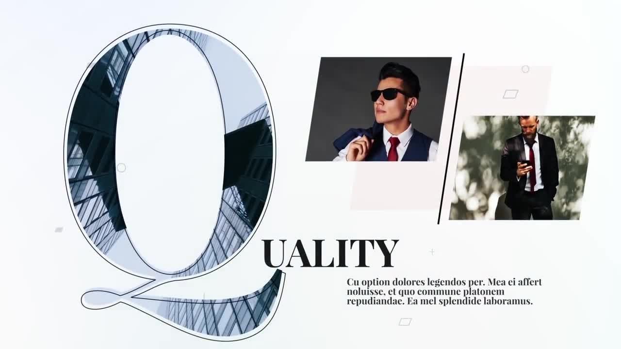 专业的时尚演示照片展示素材库精选AE模板