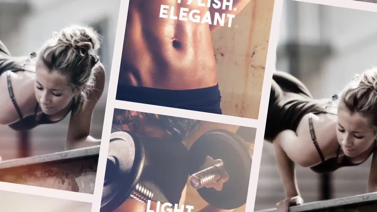 时尚简约动画幻灯片素材库精选AE模板