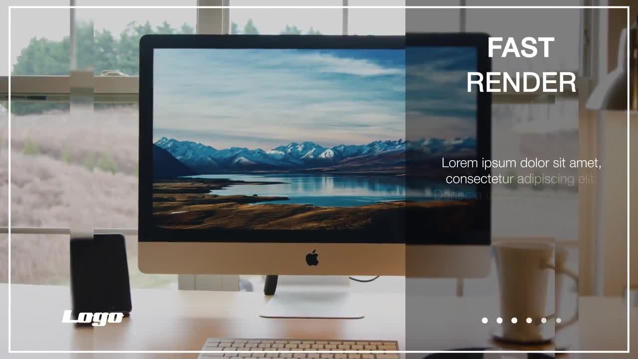 简短企业幻灯片素材库精选AE模板