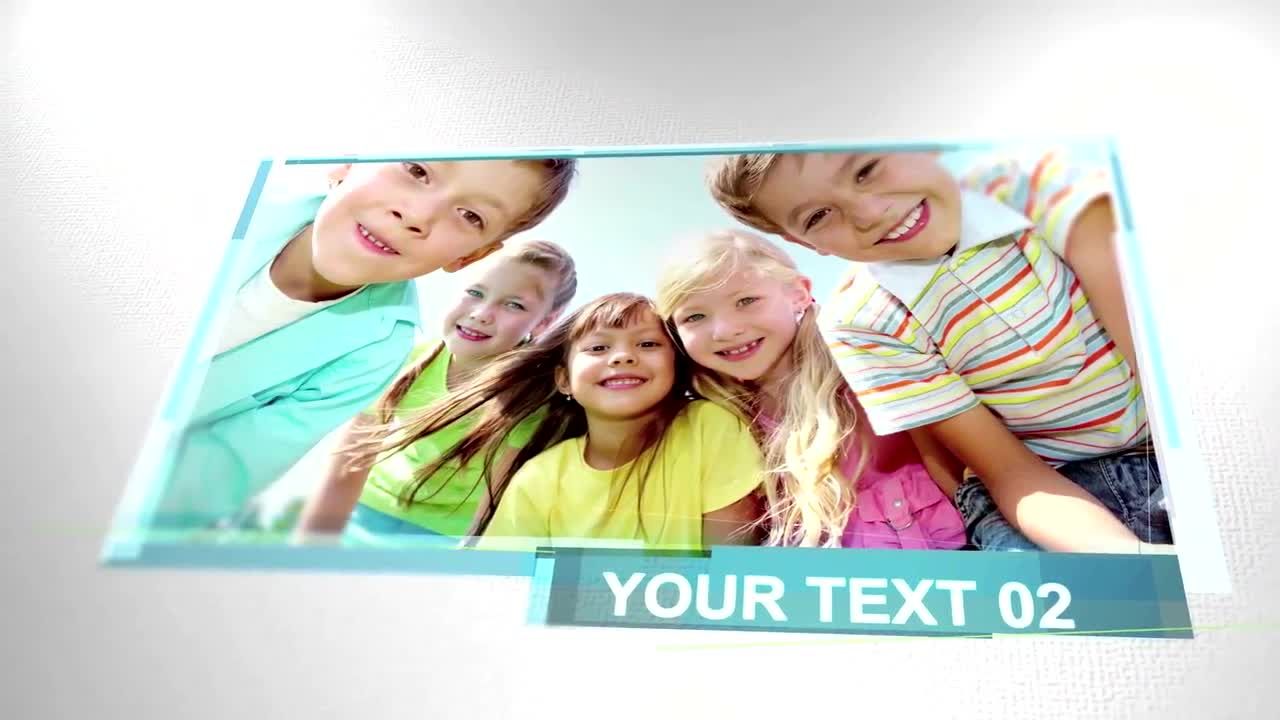 颜色纹理明亮平滑照片素材库精选AE模板