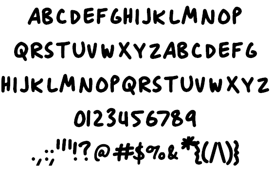 Anitype Journal1 font插图3 Anitype Journal1 font插图3