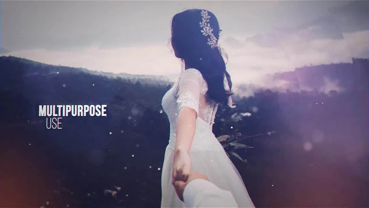 迷人的情人浪漫时刻照片展示素材库精选AE模板