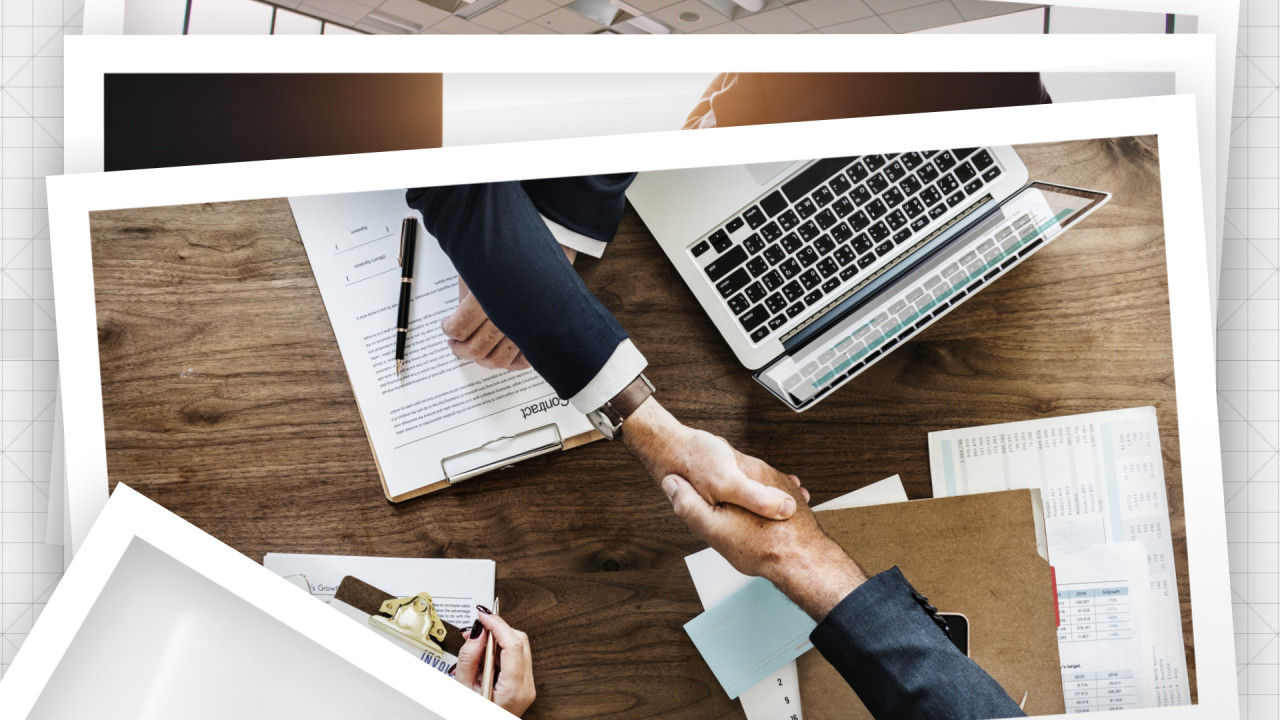 多功能企业标志照片素材库精选AE模板