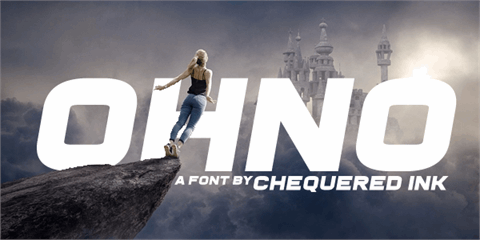 Ohno font素材之家精选英文字体