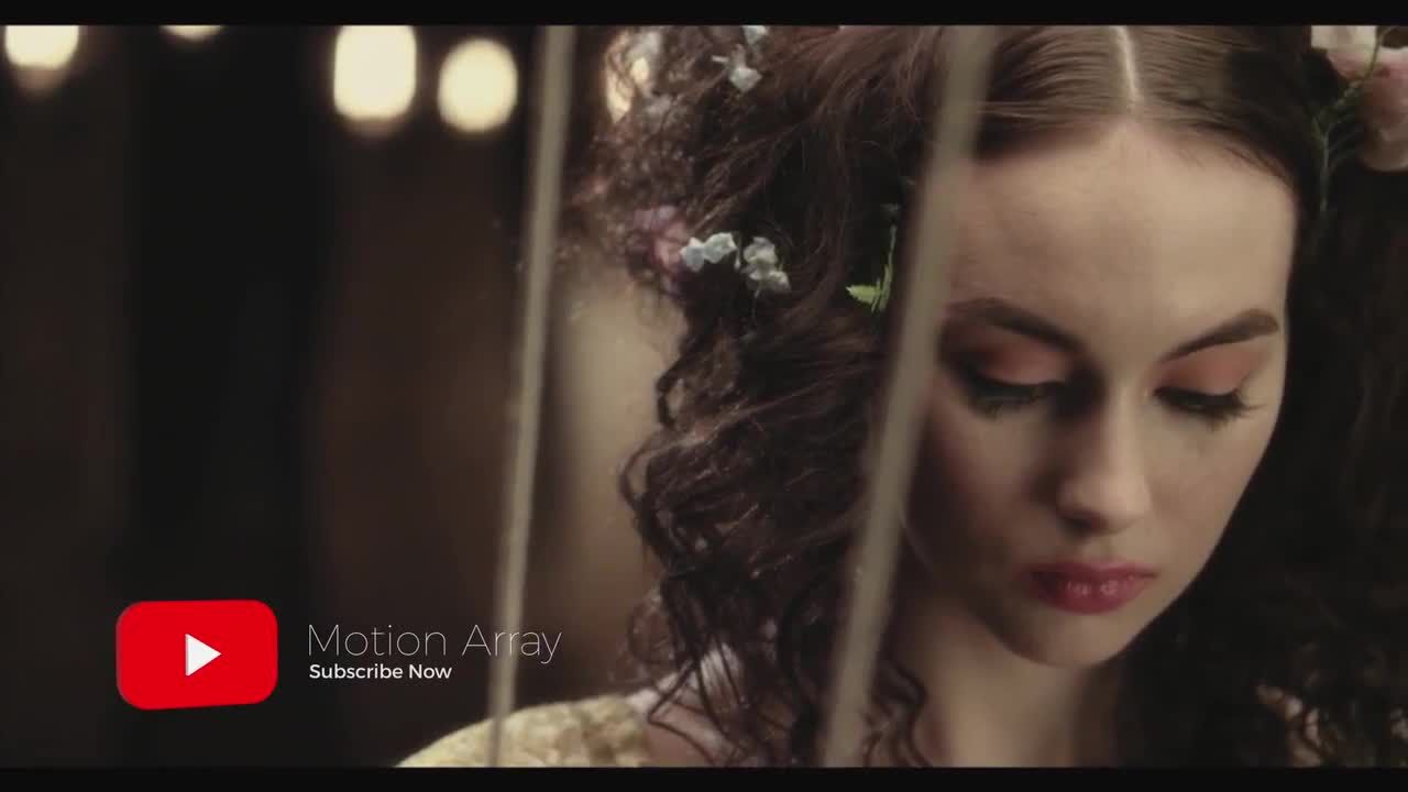 YouTube按钮显示素材库精选pr模板