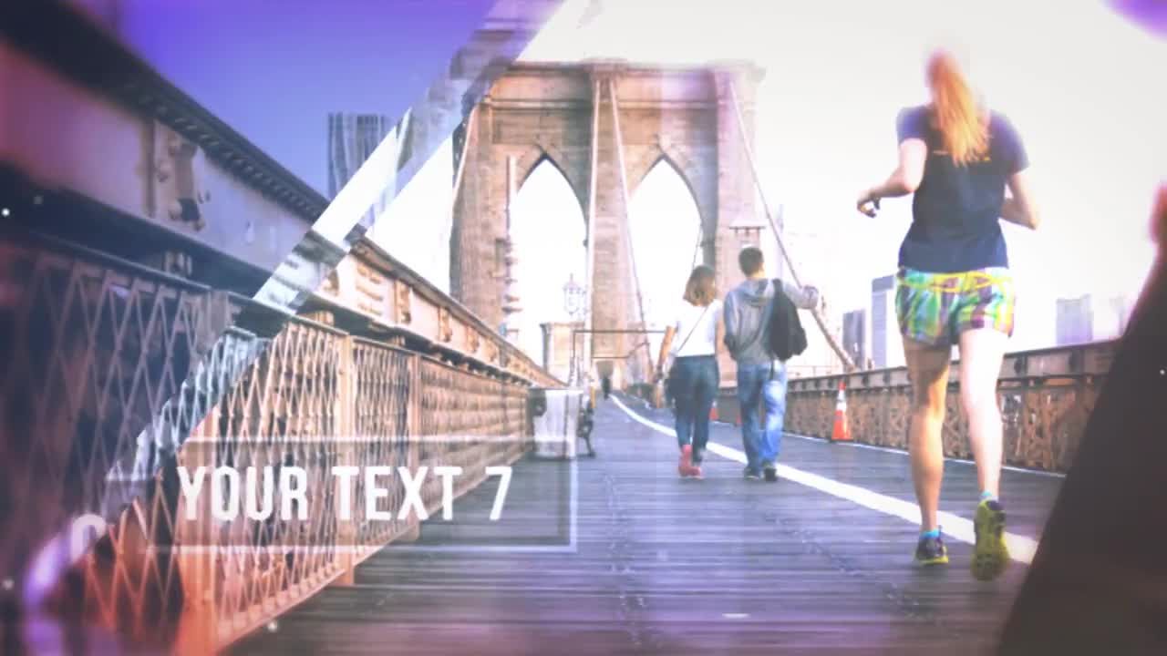 优雅的玻璃幻灯片素材库精选AE模板