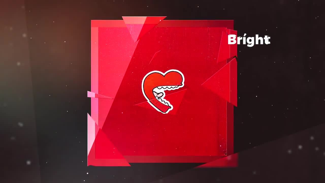 浪漫美丽的幻灯片动画素材库精选PR模板