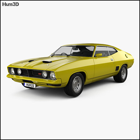 Ford Falcon GT Coupe 1973福特汽车素材之家精选3D模型