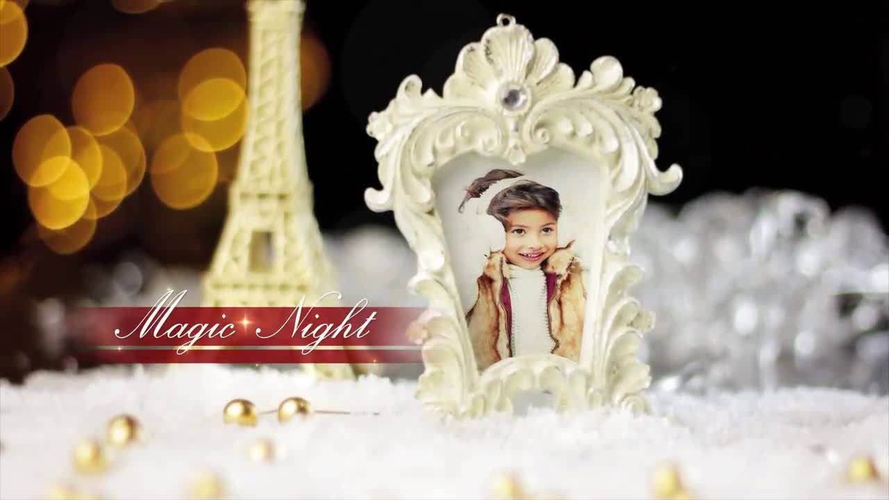 精美的动画圣诞幻灯片素材库精选AE模板