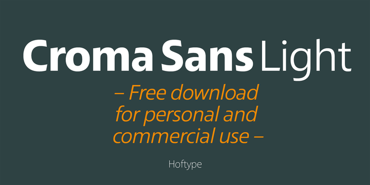 Croma Sans Font Family插图1