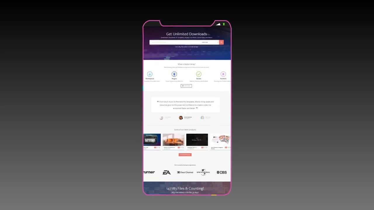 一段广告视频动画素材库精选AE模板