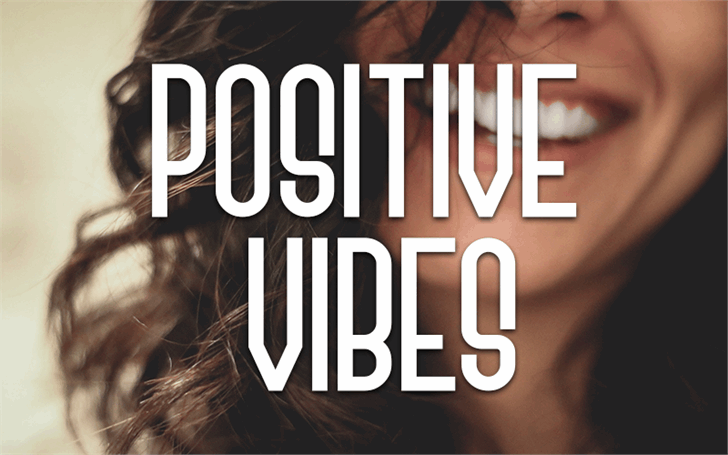 Positive Vibes font插图 Positive Vibes font插图