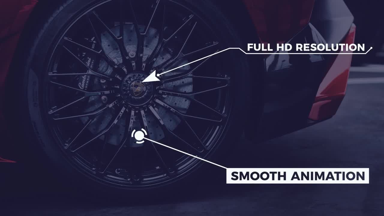 公司会议关键点指示线标注说明文字标题 素材库精选AE模板