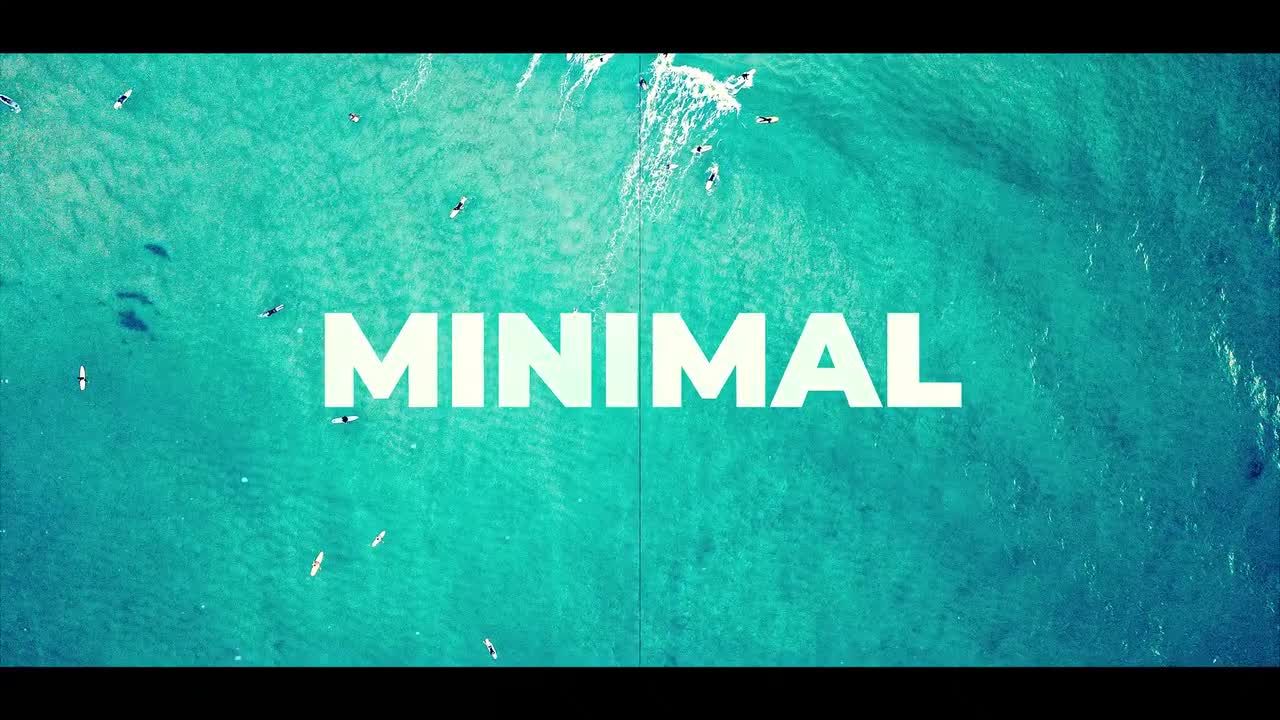 活力四射的假期旅游照片文字素材库精选AE模板