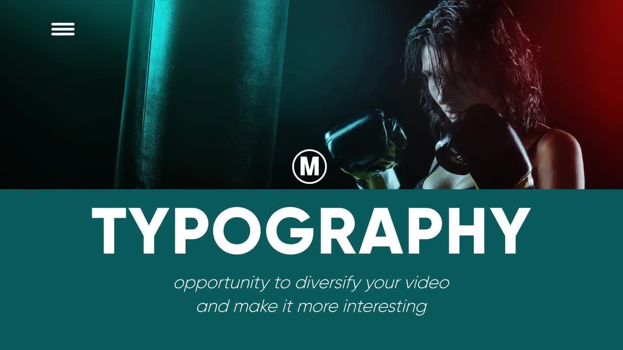 视频动态动画排版素材库精选AE模板