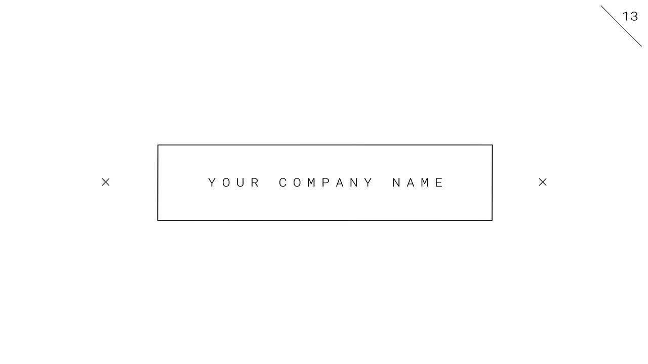 15个时尚现代和可调节的结束标签动画素材库精选AE模板