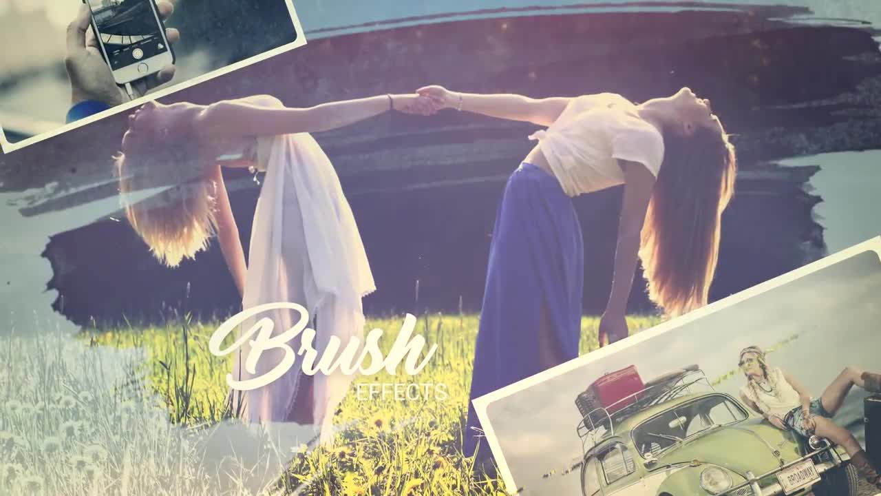 画笔遮罩效果文字动画素材库推荐PR模板