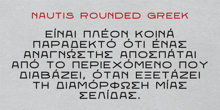 Nautis Font Family插图3