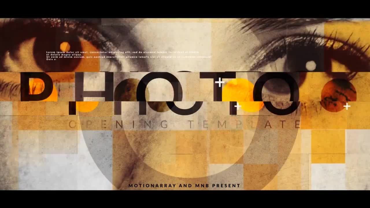酷炫外观和富有创意照片开场素材库精选AE模板