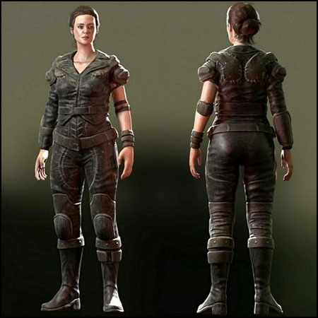 辐射3游戏角色人物素材之家精选3D模型