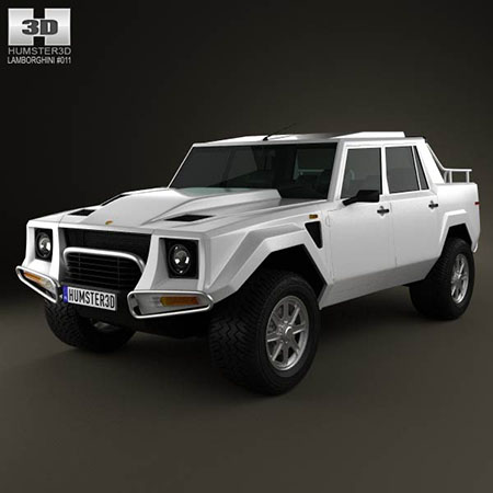 兰博基尼 LM002 1986-1993越野车素材之家精选3D模型