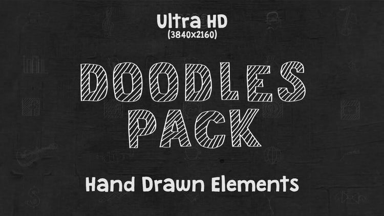 精美手绘元素产品推广ae模板