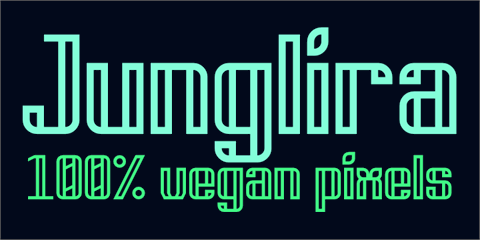 Junglira font素材之家精选英文字体