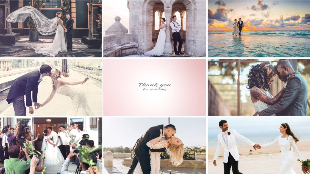 旅游度假照片集素材库精选AE模板